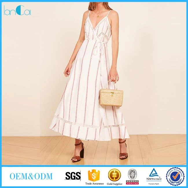 Linen And Lace Dress
